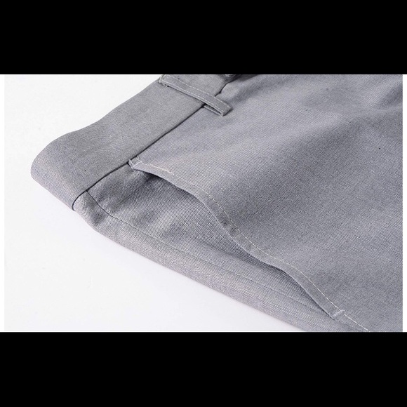 Benibos Mens Modern fit flat front dress slacks - Picture 3 of 5